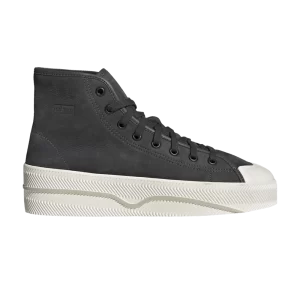 adidas Nizza 2 Leather 'Carbon Grey' Baskets Carbone/Gris Six/Blanc Core GX7315