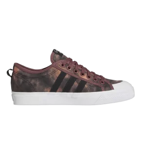 Baskets adidas Nizza 'Acid Wash – Bourgogne' Bordeaux/Noir/Blanc nuage GX1945