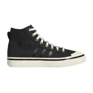 adidas Nizza High RF 74 'Black Cream White' Baskets Noir/Blanc crème/Bubblegum GX8488