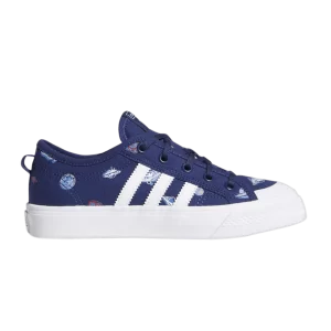 adidas Nizza J 'Out Of This World' Baskets Ciel Nocturne/Nuage Blanc/Bleu Focus H01102