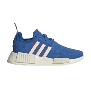 Baskets adidas NMD_R1 J 'Bright Royal' couleur Bright Royal/Rouge/Blanc HQ9989