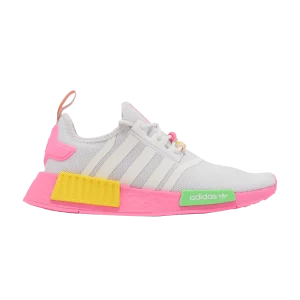 adidas NMD_R1 J 'White Beam Pink' Baskets Blanc Nuage/Blanc Nuage/Rose Ray HP7882