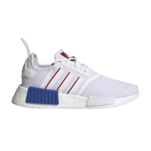 adidas NMD_R1 J 'White Royal Blue' Baskets Blanc Nuage/Blanc Nuage/Bleu Royal HQ9991