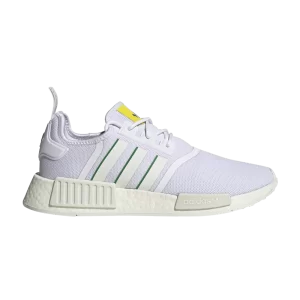 Baskets adidas NMD_R1 'White Green' Blanc Nuage/Blanc/Vert GX9885