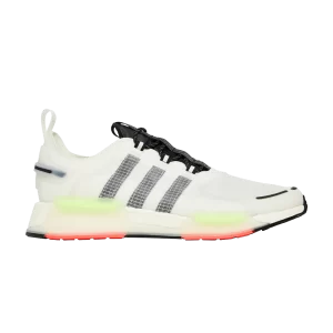 Baskets adidas NMD_V3 'Crystal White Signal Green' Blanc cristal/Noir/Vert signal GW3063