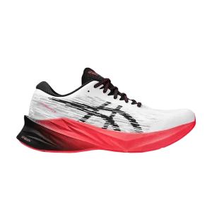 ASICS Novablast 3 Wide 'Blanc Noir Électrique Rouge' Blanc/Noir 1011B459 104