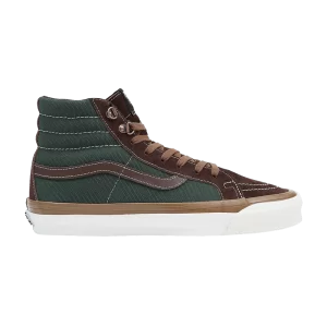 Vans OG Sk8-Hi LX 'Table Scraps Brown 'Baskets Table scraps marron/vert VN0A5FBFBGS
