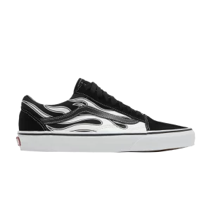 Vans Old Skool 'Flame - Noir Blanc' Baskets Noir/Blanc VN0A38G1K68