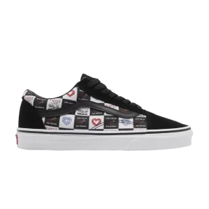 Baskets Vans Old Skool 'Love Letters' Noir/True Blanc VN0A5JMIB0A