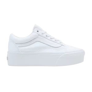Vans Old Skool Stackform 'True White' Baskets True blanc VN0A7Q5MW00