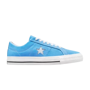 Converse One Star Pro Suede Low 'University Blue' Baskets Bleu université/Blanc/Blanc A00940C