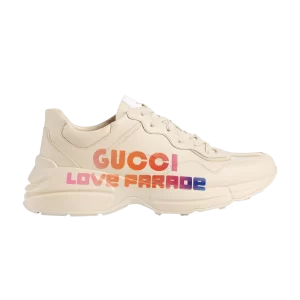 Baskets Pablo Delcielo x Gucci Rhyton 'Love Parade' Ivoire 703810 DRW00 9522