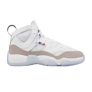 Baskets Air Jordan Paris Saint-Germain x Jumpman Two Trey 'Paname' Blanc/Ponce/Cramoisi brillant/Game Royal DX6551 104