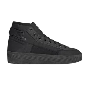adidas Parley x Nizza High 'Carbon Black' Baskets Carbone/Noir/Blanc Nuage GX6981