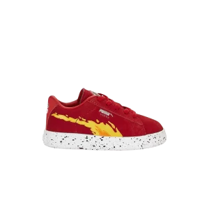 Puma Paw Patrol x Suede Infant 'Marshall' Baskets High Risk Rouge/Blanc 388484 01