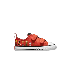Converse Peanuts x Chuck Taylor All Star Easy-On Low TD 'Snoopy and Friends' Baskets Signal Rouge/Noir/Blanc A01870F