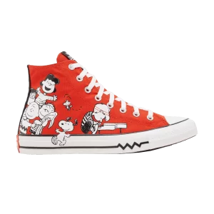 Converse Peanuts x Chuck Taylor All Star High 'Snoopy and Friends' Baskets Rouge signal/Noir/Blanc A02573F