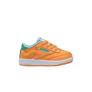Reebok Peppa Pig x Club C Baskets 'Candy Cat' pour tout-petits Orange maximum/Orange dangereux/Future Till Seeds HQ7199