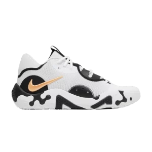 Nike PG 6 EP 'White Black' Baskets Blanc/Orange Craie/Noir DH8447 101