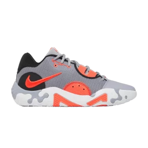 Nike PG 6 'Infrared' Baskets Gris ciment/Noir/Blanc/Infrarouge 23 DC1974 002