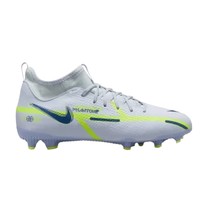 Nike Phantom GT2 Academy DF MG GS 'Gris Dark Marina Blue' Gris football/Marine clair/Volt/Bleu marine marina DC0813 054