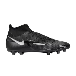 Nike Phantom GT2 Club DF MG 'Black Metallic Silver' Noir/Gris foncé/Argent métallique DC0819 007