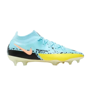 Nike Phantom GT2 DF Elite FG 'Lucent Pack' Glacier/Jaune Strike/Coucher de soleil/Noir CZ9889 407