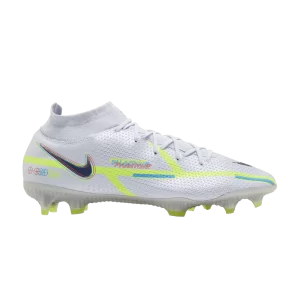 Nike Phantom GT2 DF Elite FG 'Progress Pack' Gris football/Marine clair/Volt/Bleu noirci CZ9889 054
