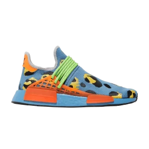 adidas Pharrell x NMD Human Race 'Animal Print - Altered Blue' Bleu modifié/Noir/Or gras HP3220