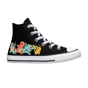 Converse Pokemon x Chuck Taylor All Star High PS 'First Partners' Baskets Noir/Multi/Blanc A01228F