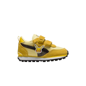 Puma Pokémon x Rider FV Infant 'Pikachu' baskets Jaune Empire/Citron Pâle 387817 01