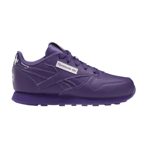 Reebok Popsicle x Classic Leather Little Kid Baskets 'Purple Emperor' Empereur Violet/Empereur Violet/Empereur Violet HR0663