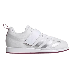 adidas Powerlift 4 Blanc Legacy Burgundy Cloud Blanc/Argent Métallique/Legacy Burgundy GZ5874
