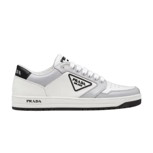 Prada Wmns District Leather Sneaker Low 'Blanc Bleu Bleuet' Blanc/Bleu Bleuet 1E790M 3LJ6 F0A4C