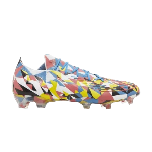 Baskets adidas Predator Edge.1 FG 'Geometric' Bleu royal/Jaune équipe/Rouge solaire GX3909