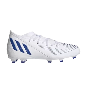 adidas Predator Edge.3 FG J 'Blanc Hi-Res Bleu' Blanc Nuage/Hi-Res Bleu/Blanc Nuage GX5211