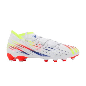 adidas Predator Edge.3 MG J 'Al Rihla Pack - Blanc' Blanc Nuage/Jaune Soleil/Bleu Power GV8507