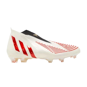 adidas Predator Edge+ FG 'Off White Vivid Red' Blanc/Rouge vif/Or métallique GV7384