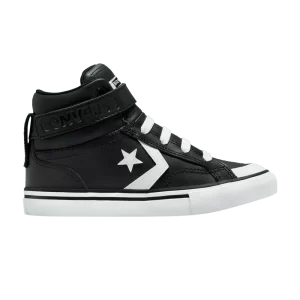 Converse Pro Blaze Strap Leather High PS 'Black White' Baskets Noir/Blanc/Blanc A01074C