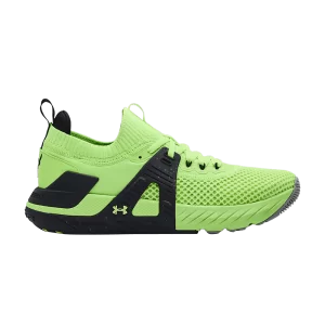 Under Armour Project Rock 4 'Quirky Lime' Baskets Fancy Lime/Noir 3023695 303