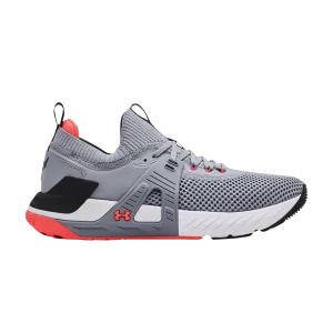 Under Armour Project Rock 4 'Steel Black' Baskets Acier/Noir 3023695 107