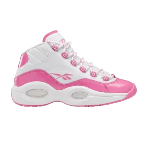 Reebok Question Mid Big Kid 'Atomic Pink' Baskets Rose atomique/Chaussures blanches/Rose atomique GW1511