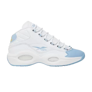 Baskets Reebok Question Mid 'On to the Next' Blanc Nuage/Bleu Liquide/Jaune Toxique GW8854