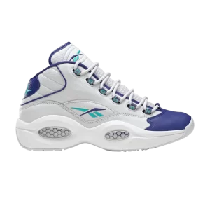 Baskets Reebok Question Mid 'Hornets' Gris froid/Violet audacieux/Sarcelle classique GW8853