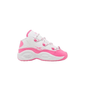 Reebok Question Mid Baskets 'Atomic Pink' pour tout-petits Rose atomique/Chaussures blanches/Rose atomique GW1513