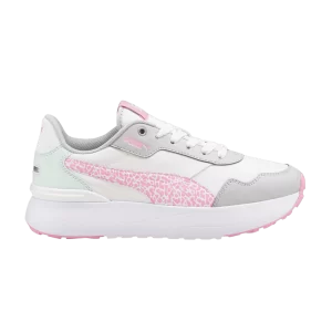 Baskets Puma R78 Voyage Summer Big Kid 'White Prism Pink 'Blanc/Prism rose/Gris violet 383724 01