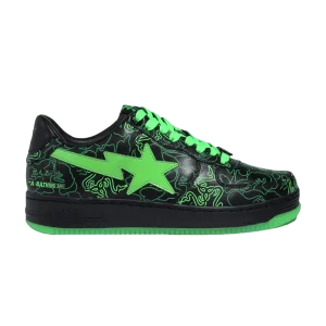 Razer x Wmns Bapesta Low M2 'Neon Camo' Baskets Vert 1I23291902 GRN