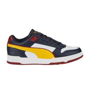 Puma RBD Game Low 'New Navy Spectra Yellow' Baskets New Navy/Spectrum Yellow/Blanc/Rich Rouge 386373 04
