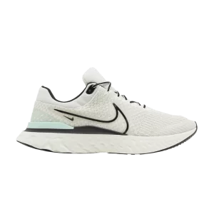 Nike React Infinity Run Flyknit 3 'Phantom Black Mint' Fantôme/Noir/Os clair/Voile DH5392 004