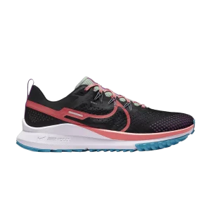 Nike React Pegasus Trail 4 'Black Magic Ember' Noir/Violet vif/Vert émail/Ambre magique DJ6158 003